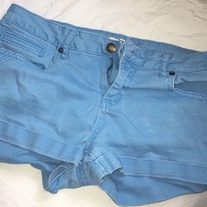 Bright Blue Forever 21 shorts SIZE: 28